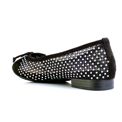 Belle Rhinestone Flat