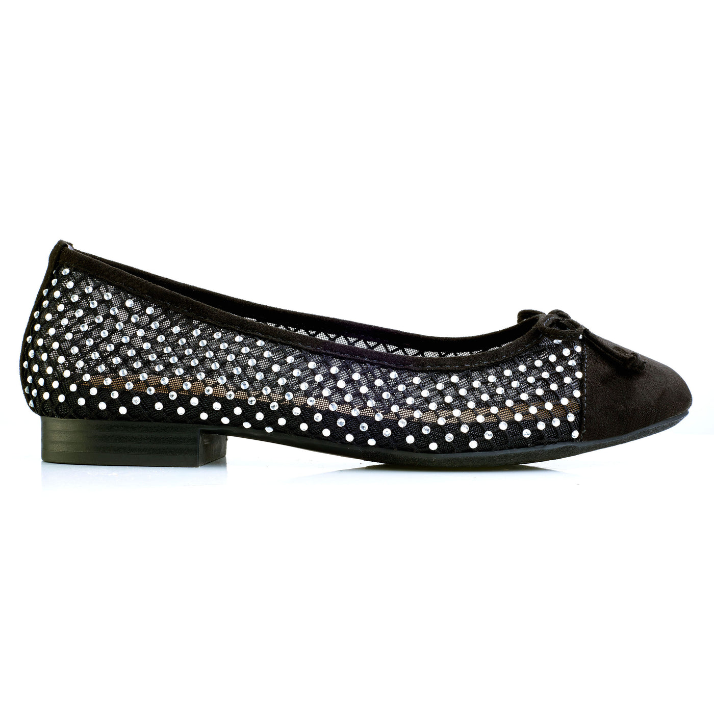 Belle Rhinestone Flat