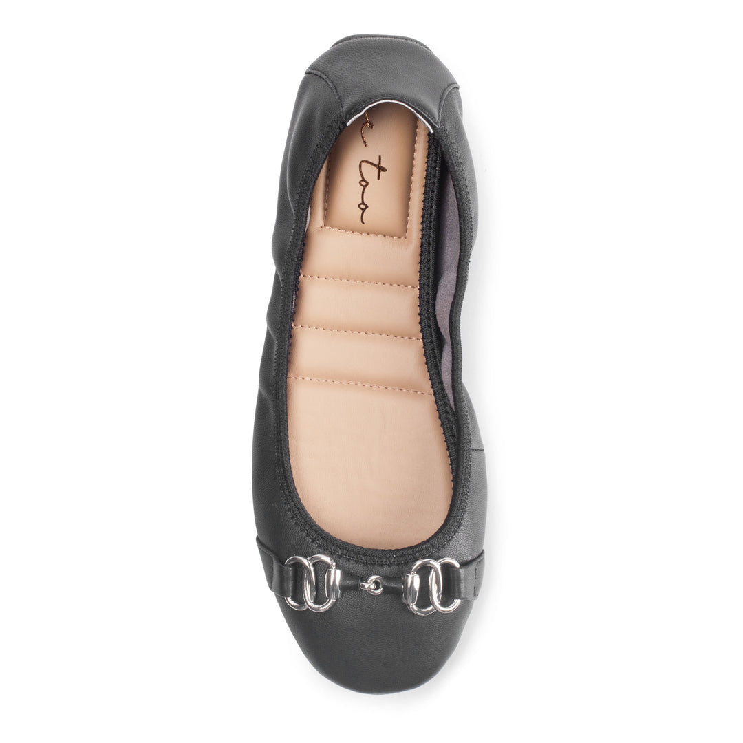 Olympia Ballet Flat W/ Ornament – Me Too Shoes